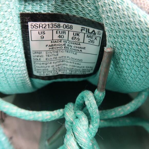 Fila Shoes Womens 9 Athletic Sneakers Active Comfort Running Cross Training Gray - Picture 11 of 13